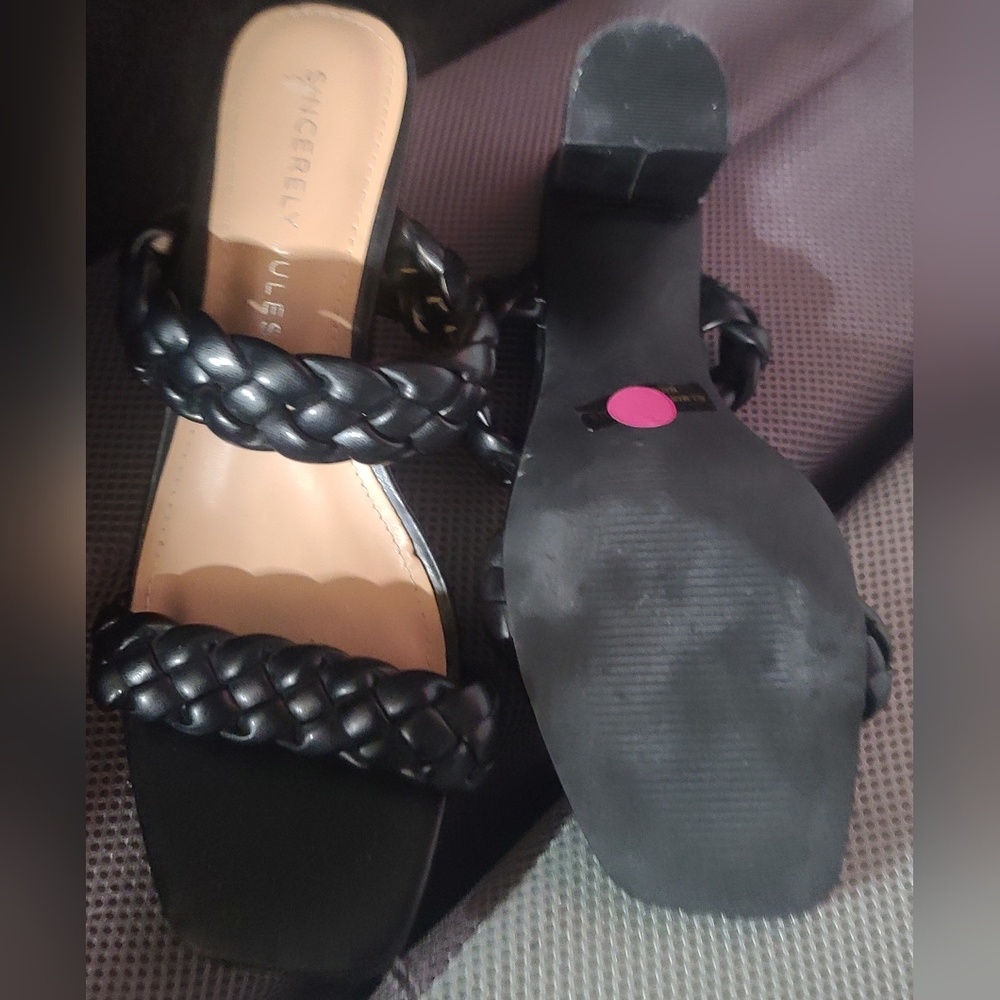 Sincerely Jules Iris Braided Heels